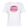 Womens White Sequin S/s T Shirt 20078 by PS Paul Smith from Hurleys