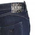 Womens Denim Wash J07 High Rise Flared Jeans 27184 by Armani Jeans from Hurleys