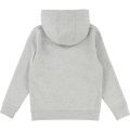 Boys Grey Branded Box Hooded Sweat Top 28387 by BOSS from Hurleys