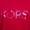 Womens Crimson Tonal Logo Sweat Top 84668 by Michael Kors from Hurleys