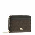 Womens Brown Logo Zip Around Small Purse 35533 by Michael Kors from Hurleys