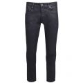 Mens Dark Aged Waxed 3301 Slim Fit Jeans 39275 by G Star from Hurleys