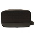 Mens Black Multi Logo Wash Bag 11119 by Armani Jeans from Hurleys