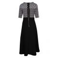 Womens Black Aggigi Knitted Dress 44012 by Ted Baker from Hurleys