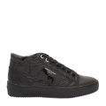 Mens Black Gloss Viper Propulsion Mid Geo Trainers 79563 by Android Homme from Hurleys