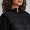 Womens Black Ventax Quilted Sweat Jacket 46687 by Barbour International from Hurleys