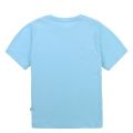 Boys Sea Green Branded Chest Line S/s T Shirt 84554 by BOSS from Hurleys