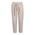 Womens Natural Vilaidas Check Trousers 87509 by Vila from Hurleys