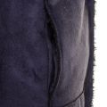 Womens Blue Faux Suede Coat 58983 by Armani Jeans from Hurleys
