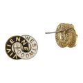 Womens Gold/Black/White Ilaria Earrings 109053 by Vivienne Westwood from Hurleys