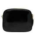 Womens Black Shiny Grain Camera Bag 77225 by Versace Jeans Couture from Hurleys