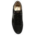 Mens Black Velvet Propulsion Mid Gold Glitch Trainers 108399 by Android Homme from Hurleys