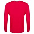 Casual Womens Bright Red Ibinni Crew Neck Knitted Top 34490 by BOSS from Hurleys