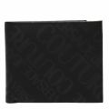 Mens Black Tonal Logomania Bifold Wallet 55289 by Versace Jeans Couture from Hurleys
