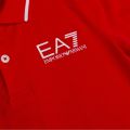 Boys Poppy Red Train Core ID S/s Polo Shirt 57371 by EA7 from Hurleys