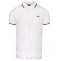 Mens White T-Randy-Broken S/s Polo Shirt 40493 by Diesel from Hurleys