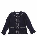 Infant Navy Frill Trim Knitted Cardigan 48477 by Mayoral from Hurleys