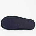 Mens Navy Foley Slippers 111398 by Barbour from Hurleys