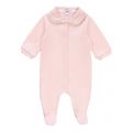 Baby Pink Logo Trim Babygrow 55882 by BOSS from Hurleys