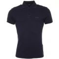 Mens Blue Muscle Fit S/s Polo Shirt 66351 by Armani Jeans from Hurleys