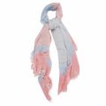Womens Blue/Pink Whitmore Stripe Wrap Scarf 38718 by Barbour from Hurleys