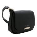 Womens Black Bagira Curved Cross Body Bag 103097 by Ted Baker from Hurleys