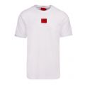 Mens White Diragolino212 S/s T Shirt 84487 by HUGO from Hurleys