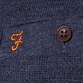Mens Dusky Blue Marl Lester S/s Polo Shirt 12069 by Farah from Hurleys