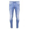 Mens Blue Aged Destroy Revend Skinny Fit Jeans 35050 by G Star from Hurleys