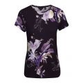 Womens Navy Dancie Decadence Print S/s T Shirt 87802 by Ted Baker from Hurleys