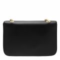 Womens Black Smooth Logo Shoulder Bag 47915 by Love Moschino from Hurleys