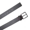 Mens Black Gionio Leather Belt 23575 by HUGO from Hurleys