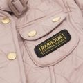 Girls Latte International Quilted Jacket 31249 by Barbour from Hurleys
