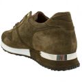 Mens Khaki Suede Almorah Trainers 18811 by Mallet from Hurleys
