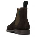PS Paul Smith Boots Mens Dark Brown Cedric Suede Boots 