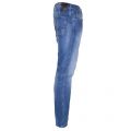 Mens Blue Wash Anbass Hyperflex Slim Fit Jeans 72625 by Replay from Hurleys