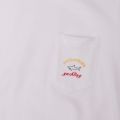 Mens White Classic Pocket Custom Fit S/s T Shirt 36729 by Paul And Shark from Hurleys