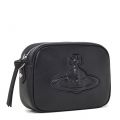 Womens Black Chelsea Leather Camera Bag 92949 by Vivienne Westwood from Hurleys