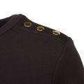 Womens Black Star Overlayer Sweat Top 95208 by Barbour International from Hurleys