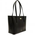 Womens Black Anaiya Micro Bow Small Shopper Bag