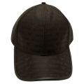 Mens Black All Over Logo Cap 69718 by Armani Jeans from Hurleys