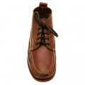 Mens Mid Brown Camp Moc Ranger Boots 47073 by G.H. Bass from Hurleys