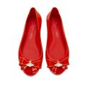 Vivienne Westwood Flame Orb Recycle Sweet Love Viv Bow Shoes 81004 by Melissa from Hurleys