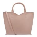 Womens Light Pink Page Curved Tote Bag 87646 by Valentino from Hurleys