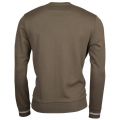 Mens Iris Leaf Crew Neck Sweat Top 14795 by Fred Perry from Hurleys
