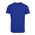 Mens Mazarine Blue Central Logo Pima S/s T Shirt 82079 by EA7 from Hurleys