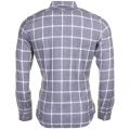 Mens Grey S-Tas Check L/s Shirt 63985 by Diesel from Hurleys