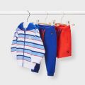 Infant Ocean Stripe 3 Piece Tracksuit 106362 by Mayoral from Hurleys