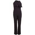 Womens Black Ruffle Panel Jumpsuit 69047 by The 8th Sign from Hurleys