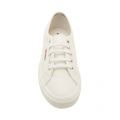 Womens White Gum 2750 Efglu Trainers 7234 by Superga from Hurleys